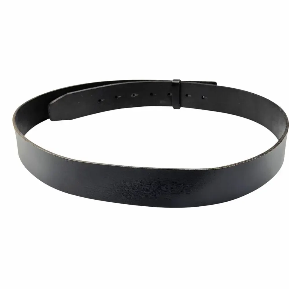 Timberland PRO No-Scratch Leather Mechanic Belt 38 Full Grain Black Workwear